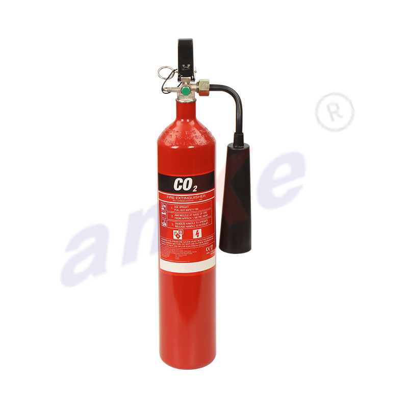 2kg home safety emergency CO2 alloy steel fire extinguisher